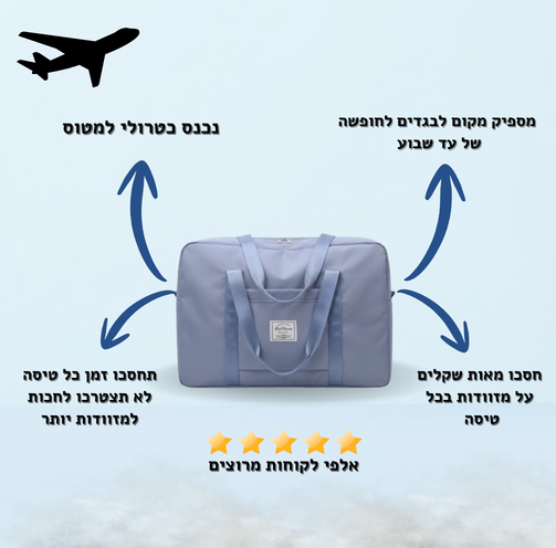 התיק המשתלם ביותר לחופשה הבאה שלכם - מבית TastyScale