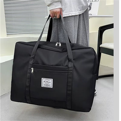 Large Capacity Folding Travel Bags Waterproof Luggage Tote Handbag Travel Duffle Bag Gym Yoga Storage Shoulder Bag for Women Men