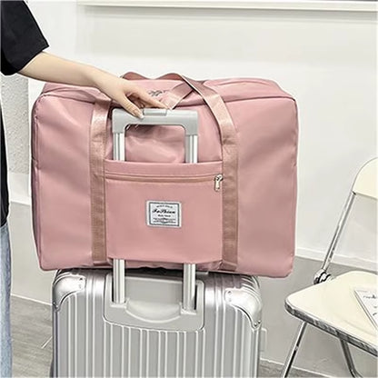 Large Capacity Folding Travel Bags Waterproof Luggage Tote Handbag Travel Duffle Bag Gym Yoga Storage Shoulder Bag for Women Men